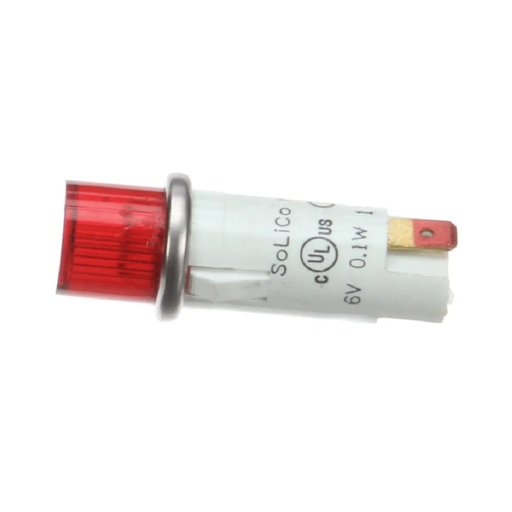 [KE55486-2] Luz roja 6Voltios - Cleveland