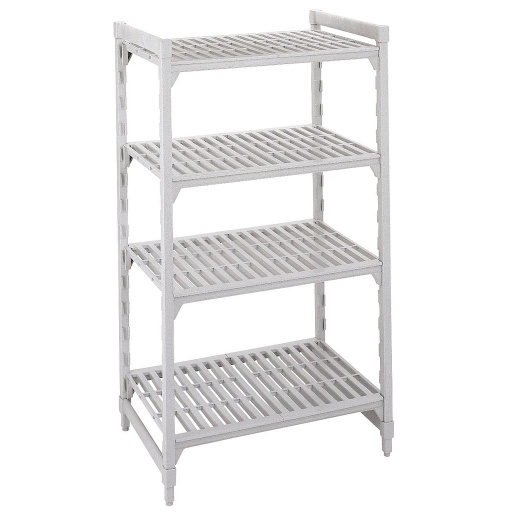 [CPU213072V4480] Unidad inicial de estantería Premium ventilada con 4 Entrepaños de 21 x 30 x 72" - Cambro China