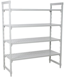 [CPU216072V4480] Unidad inicial de estantería Premium ventilada 4 entrepaños de 21x60x72 - Cambro