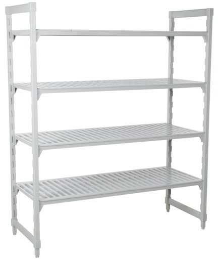 [CPU216072V4480] Unidad inicial de estantería Premium ventilada 4 entrepaños de 21x60x72 - Cambro