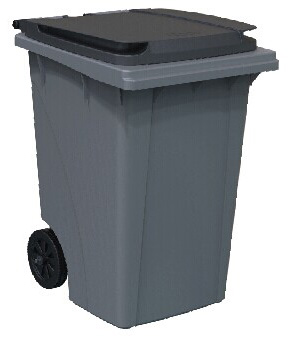 [1021GY-O] Contenedor Thor Rollout gris de 190 litros  (Outlet) - Trust