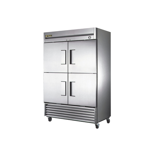 [T-49-4-HC] Refrigerador doble con puertas sólidas divididas, refrigerante ecológico de hidrocarburo R-290 - True