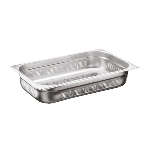 [0311.11100.21] Azafate Perforado GN 1/1 de 530 x 325 x 100 mm Acero Inox AISI 304 - Ozti