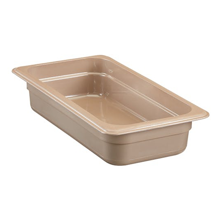 [32HP772] Recipiente GN 1/3  de 2&quot; de profundidad para alta temperatura color arena (azafate) - Cambro