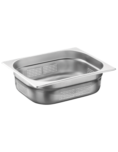 [0311.12100.21] Azafate perforado de acero inoxidable GN 1/2 de 26.5 x 32.5 x 10 cm - Ozti