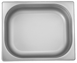 [0311.12150.10] Recipiente de 1/2 en acero inoxidable 32.5x26.5x15cm - Ozti