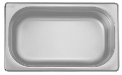 [0311.14100.10] Recipiente de 1/4 en acero inoxidable 26.5x16.2x10cm - Ozti