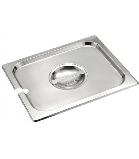 [0312.00016.11] Tapa azafate gn 1/6 con muesca en acero inoxidable - Ozti