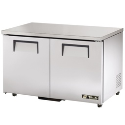 [TUC-48-HC] Refrigerador bajo mostrador 2 puertas sólidas refrigerante HC R290 48 - True