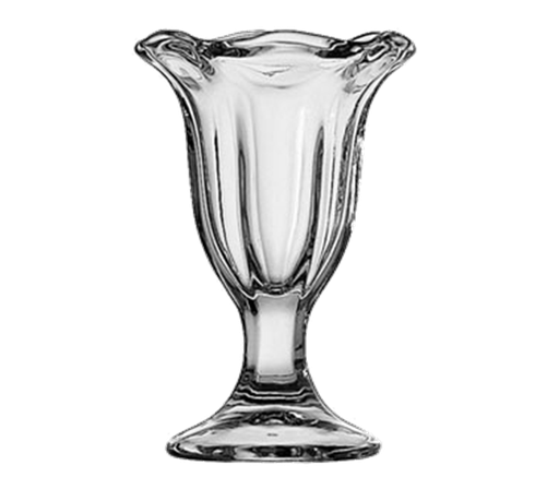 [563FU] Copa de Helado Tulipán de Vidrio, 5 1/2 onz  - Anchor Hocking