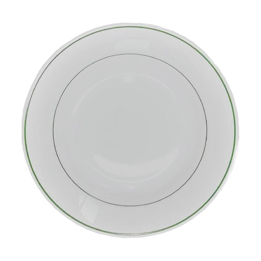 [22639-14-O] Plato Hondo de Porcelana Fina Restaurante Empire, 23 cm (Outlet) - Arcoroc
