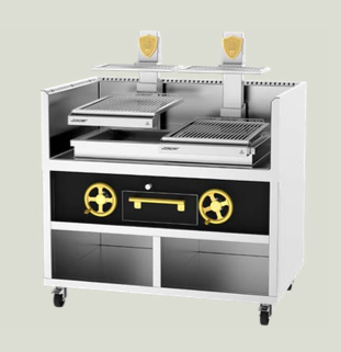 [PVJ-50-2-1-MB] Parrilla Vasca Monoblock Doble Mástil - Josper