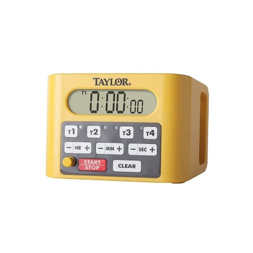 [5839N] Temporizador digital de 4 canales con timbre y luces de aviso - Taylor Precision