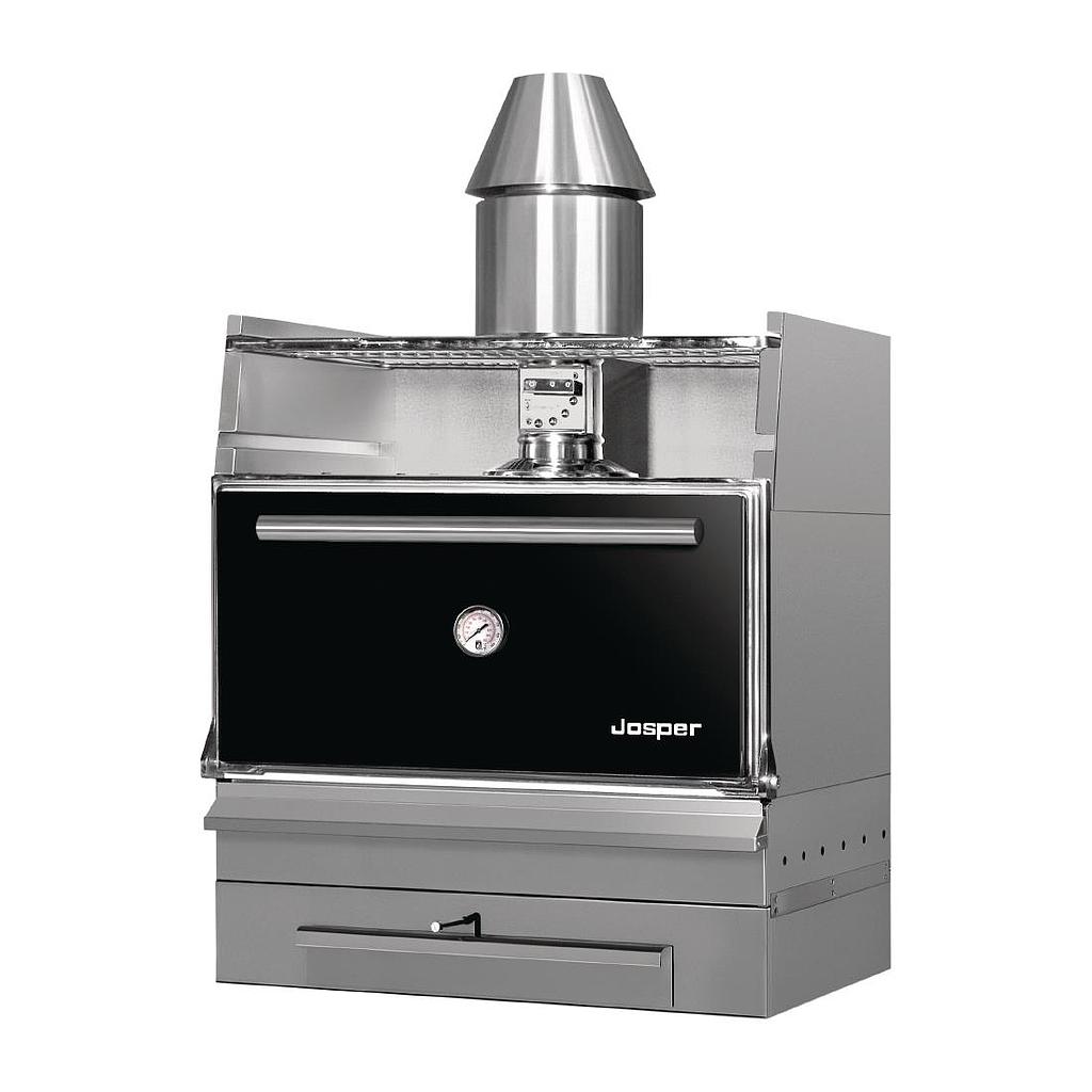 [HJX45MBCKIT] Kit Horno de sobremesa, soporte bandejas, 93,5x72,5x136cm, incluye cortafuegos - Josper