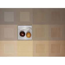 [OO71-ENGI-GOLD] Individual engineered square rectangular 36 x 48 cm (Outlet) - Chilewich