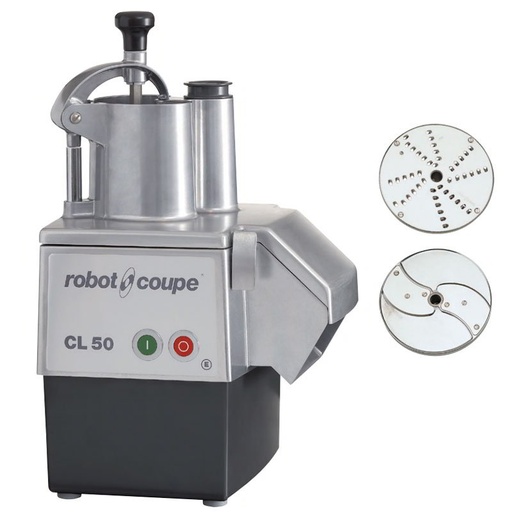 [24444KIT] Kit Cortador de vegetales CL50 con set de 8 discos (1933) - Robot Coupe
