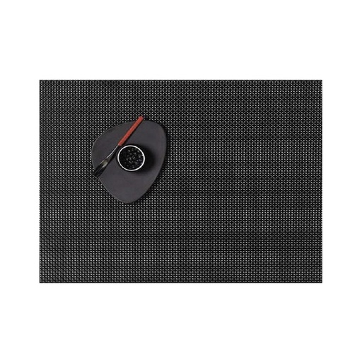[OO26-BASK-BLAC-O] Individual basketweave negro 30 x 41 cm (Outlet) - Chilewich