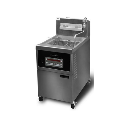 [OFG-341C] Freidor abierto de alta capacidad (90 lbs de aceite) a gas con control Computron 8000 y sistema de filtración incorporado - Henny Penny