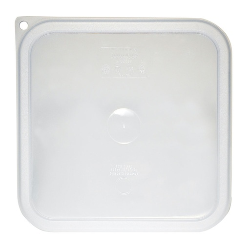 [SFC12SCPP190] Tapa para los recipientes cuadrados de 11.4, 17.2 y 20,8 l - Cambro USA