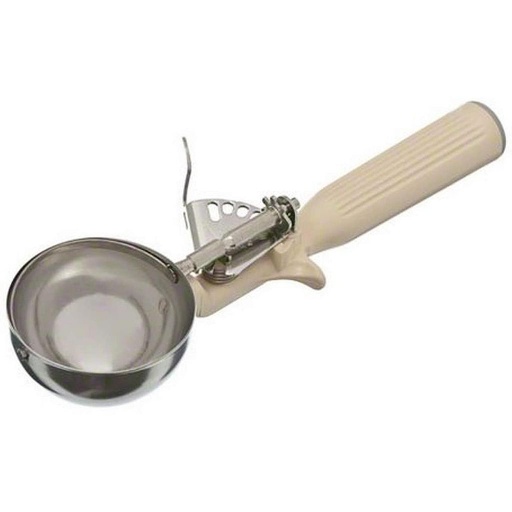 [47141] Cuchara de helado Ivory de 1/6 10", en acero inoxidable - Vollrath