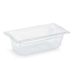 [8034410] Recipiente GN 1/3 de 4&quot; en policarbonato transparente - Vollrath