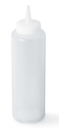 [52063] Botella de apretar de 12 oz en plástico transparente - Vollrath