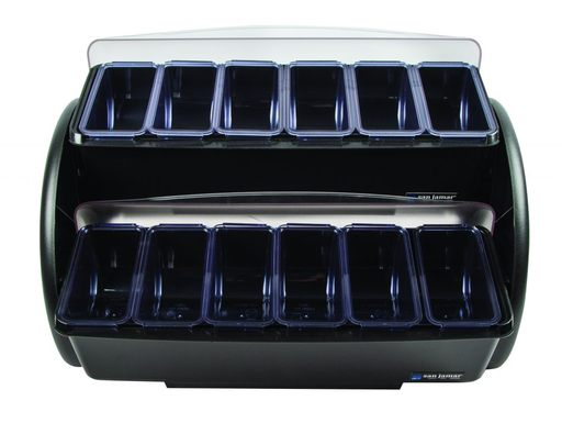 [BDS4206] Centro de condimentos Dome® con 12 recipientes de 0.47 l - San Jamar