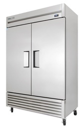 [TS-49-HC] Refrigerador de 2 puertas en acero inoxidable con refrigerante ecológico R-290 - True