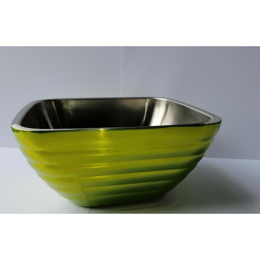 [47632-30-O] Tazón cuadrado color lima limón (Outlet) - Vollrath