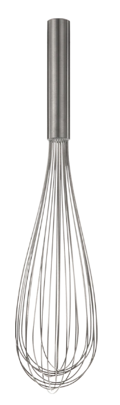[571212] Batidor piano 12&quot; en acero inoxidable - Browne