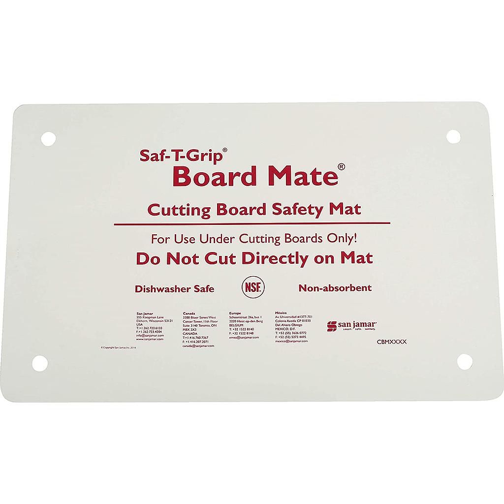 [CBM1016] Tapete Saf-T-Grip Board-Mate 10&quot; x 16&quot; - San Jamar