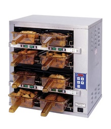 [DHB4PT-20BCE] Mantenedor caliente 4 shelf/8 pans pass-thru - Prince Castle