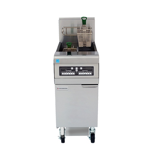 [FPH155-2C] Freidora de alta eficiencia tanque dividido con filtración de 50 lb de aceite con control CM3.5 - Frymaster