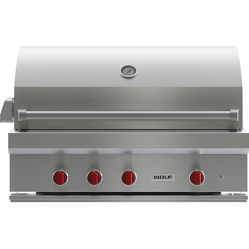 [OG42-LP] Bbq De 42"" Con Parrillas En Acero Inoxidable, Iluminación Interior ,  Gas Propano   - Wolf