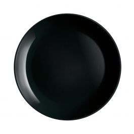 [P0867] Plato negro de 25 cm Diwali - Arcoroc
