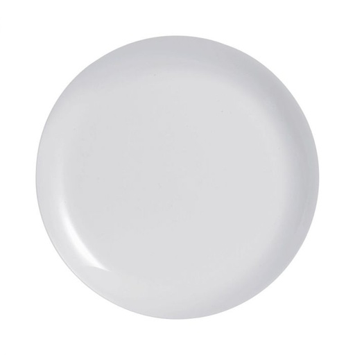 Plato gris de 25 cm Diwali - Arcoroc