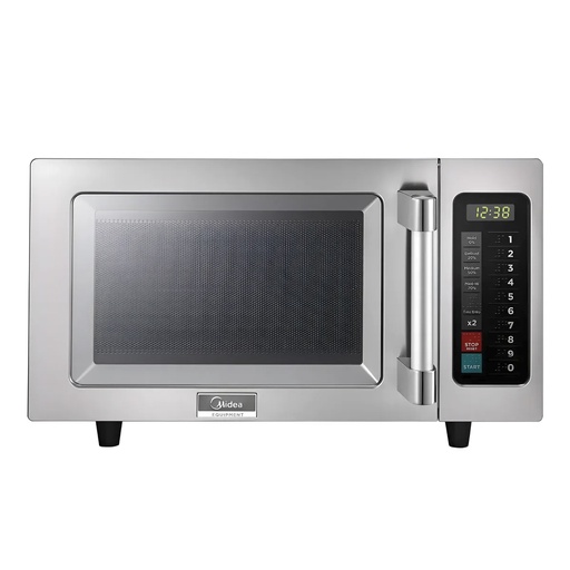 [1025F1A] Horno microondas 0,9 pies cubicos, 1000 W para trabajo ligero - Midea