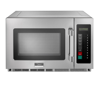 [1234G1A] Horno microondas 1,2 pies cubicos, 1200 W, trabajo medio - Midea