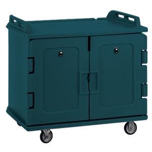 [MDC1418S20401] Carro bajo entrega alimentos  20 bandejas de 36 x 46 cm Azul pizarra - Cambro USA