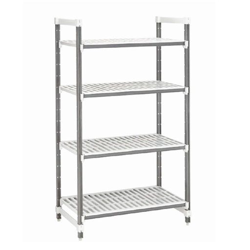 [EXU244272V4480K] Kit de Unidad Inicial Ventilada de 4 Estantes  Elements  XTRA  24" x 42" x 72" - Cambro