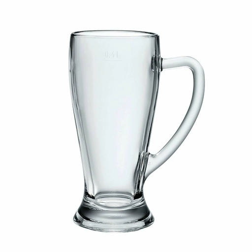 [133440MT9021990] Vaso de cerveza Baviera 17 1/4 oz | 510 ml - Alt 18,3cm Dim 8,4 cm Tipo de Vidrio Vidrio convencional - Bormioli Rocco