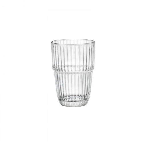 [127312BCG021990] Vaso largo Barshine 12 3/4 oz | 380 ml - Alt 12cm Dim 8,3 cm Tipo de Vidrio Vidrio Templado - Bormioli Rocco
