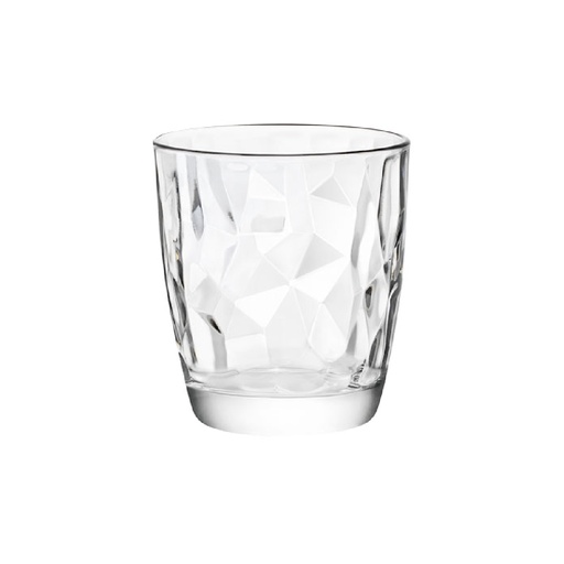 [302260M02321990] Vaso Diamond DOF 13 1/4 oz | 390 ml - Alt 10,3cm Dim 9,1 cm Tipo de Vidrio Vidrio convencional - Bormioli Rocco