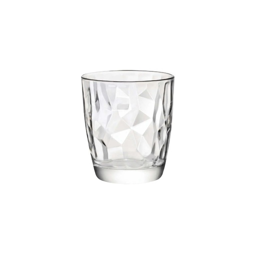 [350200M02321990] Vaso de agua Diamond 10 1/4 oz | 300 ml - Alt 9,3cm Dim 8,4 cm Tipo de Vidrio Vidrio convencional - Bormioli Rocco