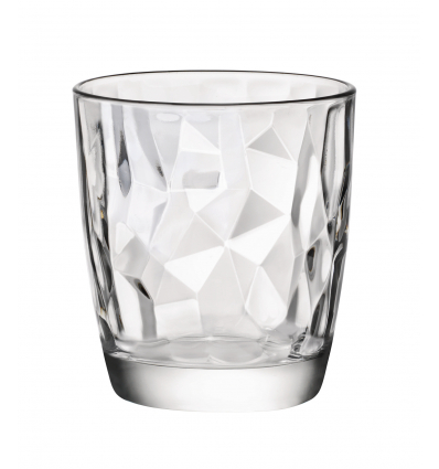 [350200M02321990] Vaso de agua Diamond 10 1/4 oz | 300 ml - Alt 9,3cm Dim 8,4 cm Tipo de Vidrio Vidrio convencional - Bormioli Rocco