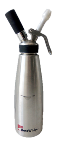 [FL BPRO1] Dispensador de espumas Barista Pro de 1 l en acero inoxidable - Best Whip