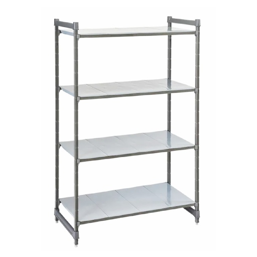[CBU184284S4580] Unidad inicial Basics Plus 4 estantes sólidos. Dimensiones: 460 x 1070 x 2140 mm grafito - Cambro China