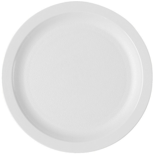 [825CWNR148] Plato de 21cm. en policarbonato con borde delgado, color blanco - Cambro USA