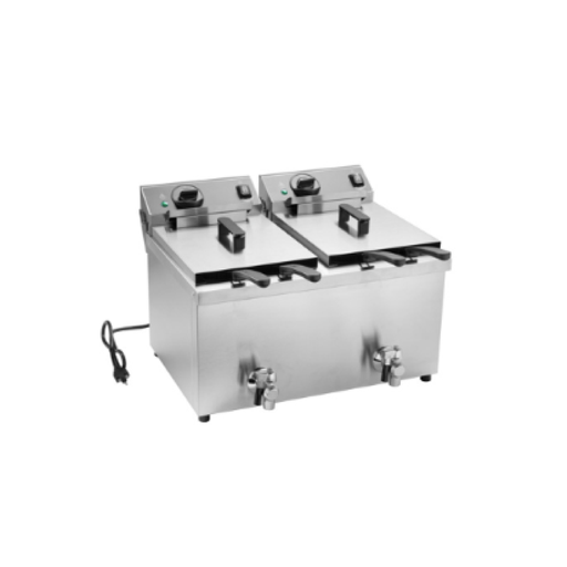 [CF4-3600DUAL] Freidora de sobremesa doble eléctrica de trabajo mediano - Vollrath