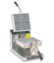 [5024ET] Wafflera 4 cuadrados con control electrónico y recubrimiento antiadherente - Gold Medal